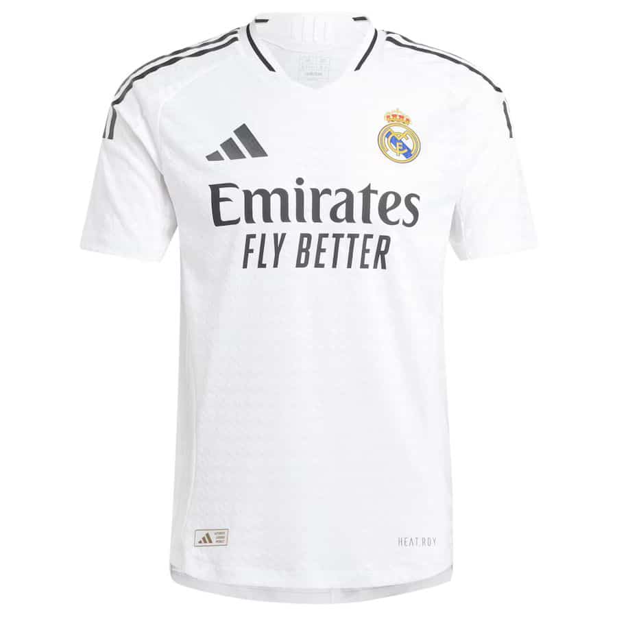 MAILLOT REAL MADRID DOMICILE MBAPPE VERSION AUTHENTIC SAISON 2024-2025