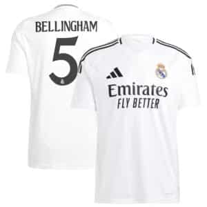 MAILLOT REAL MADRID DOMICILE BELLINGHAM SAISON 2024-2025