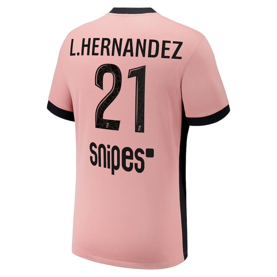 MAILLOT PSG THIRD LUCAS HERNANDEZ SAISON 2024-2025