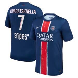 MAILLOT PSG DOMICILE KVARATSKHELIA SAISON 2024-2025